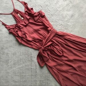 Rebecca Taylor Rust Maxi Dress